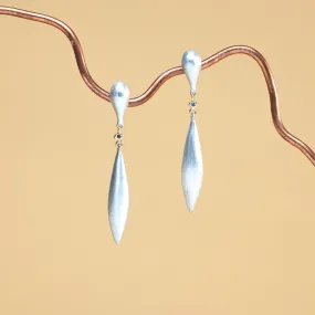 NEW SAPPHIRE TEAR DROP EARRINGS - BEATRIX OST COLLAB