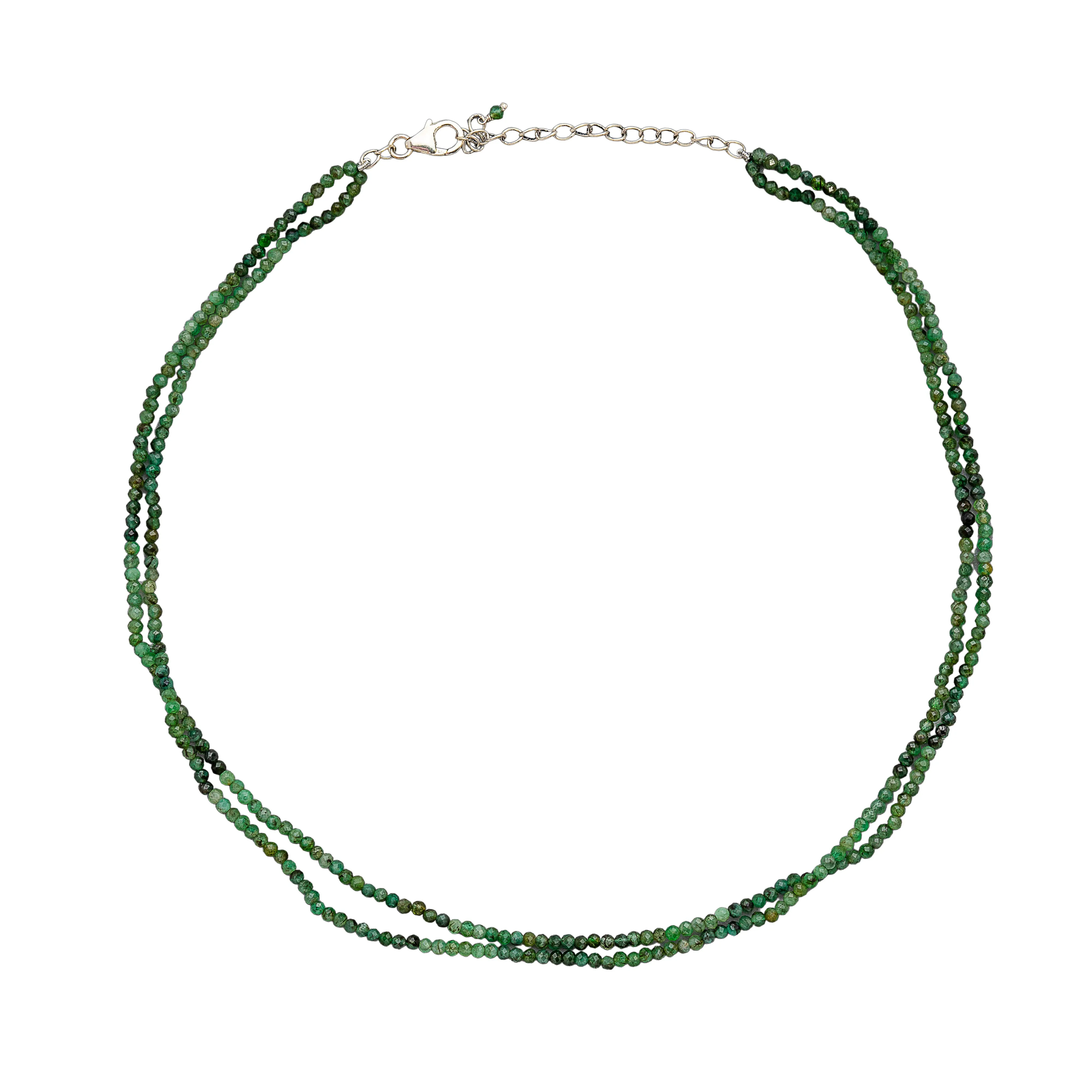 Noa Gemstone Necklace, Sterling Silver