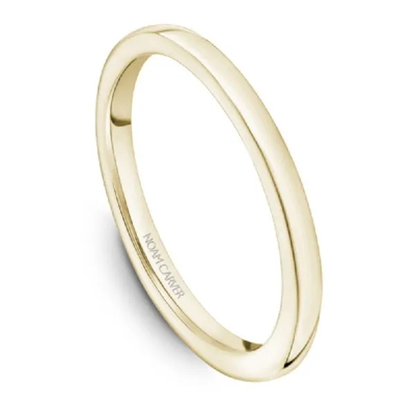 Noam Carver Classic High Polish Wedding Band