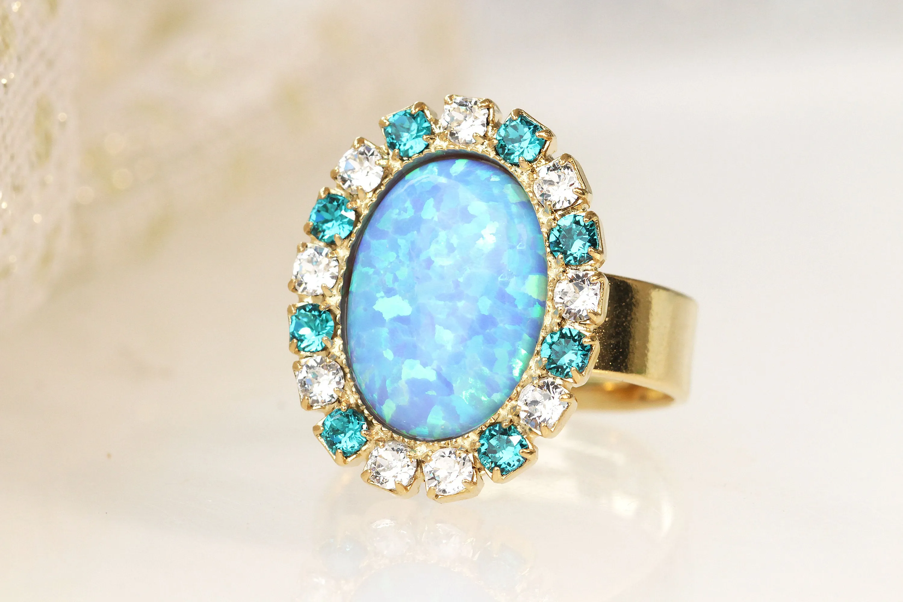 OPAL TURQUOISE RING