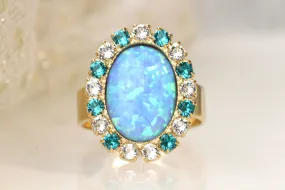 OPAL TURQUOISE RING