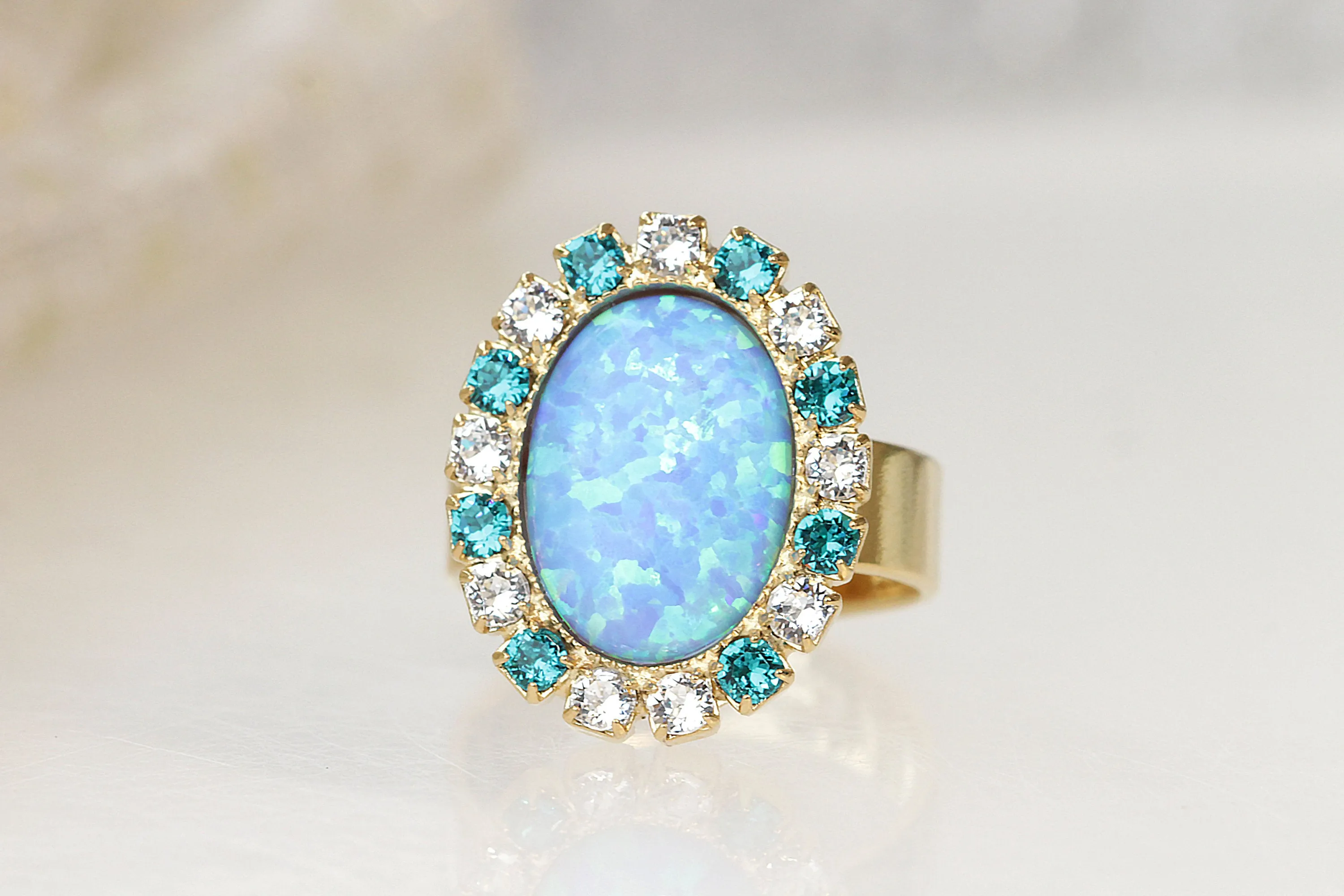 OPAL TURQUOISE RING