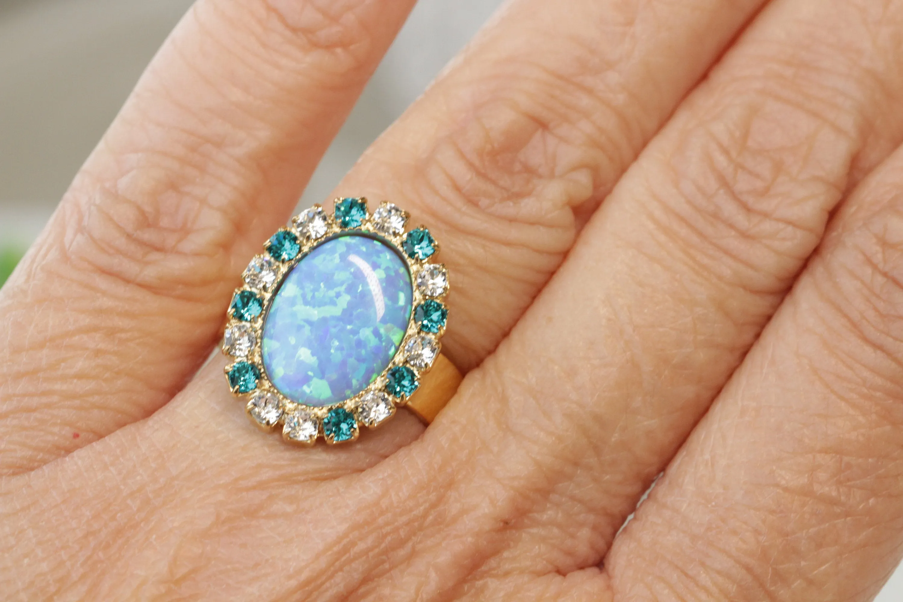 OPAL TURQUOISE RING