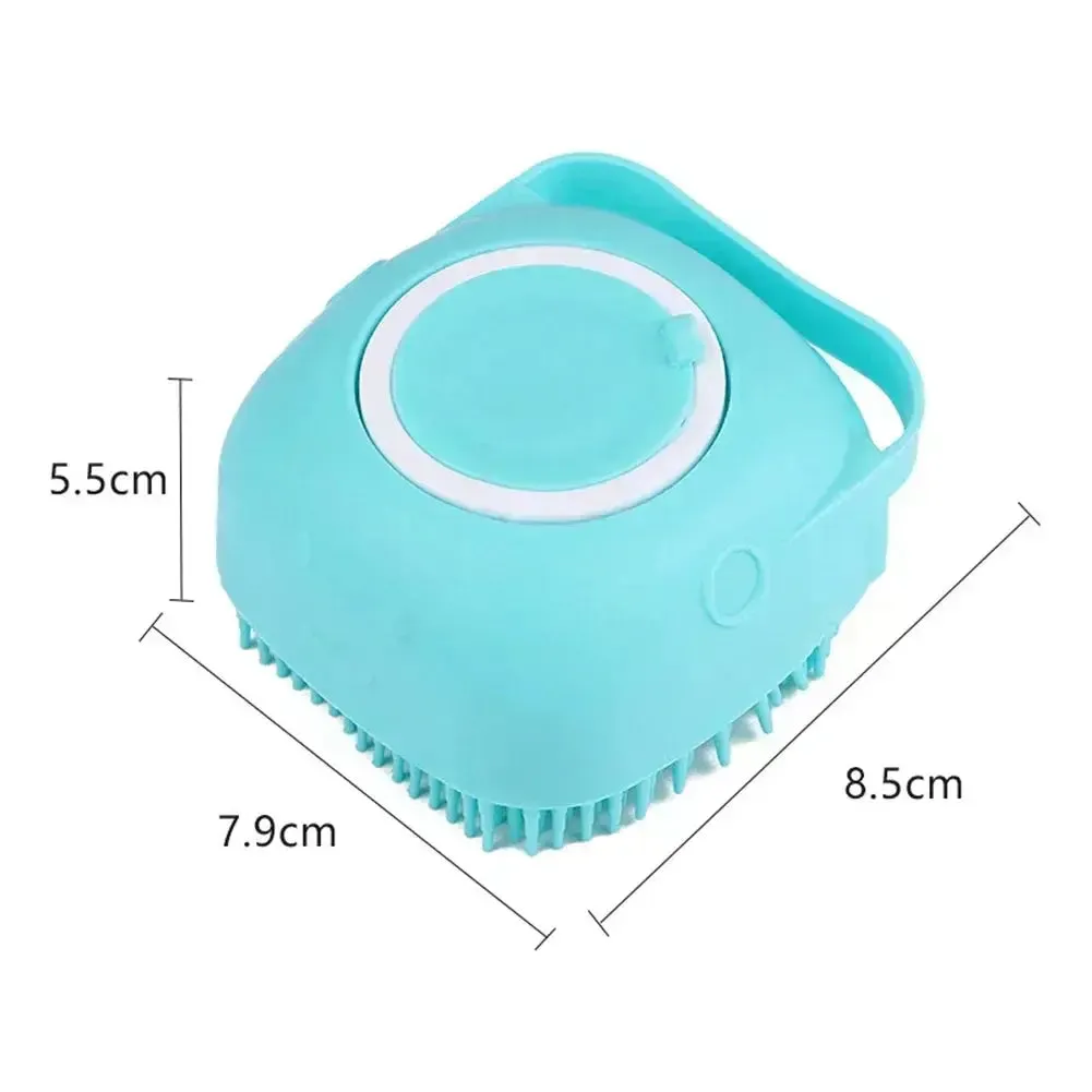 Puppy Big Dog Cat Bath Massage Gloves Brush Soft Safety Silicone Pet Bathroom Accessories for Dogs Cats Tools Mascotas Products