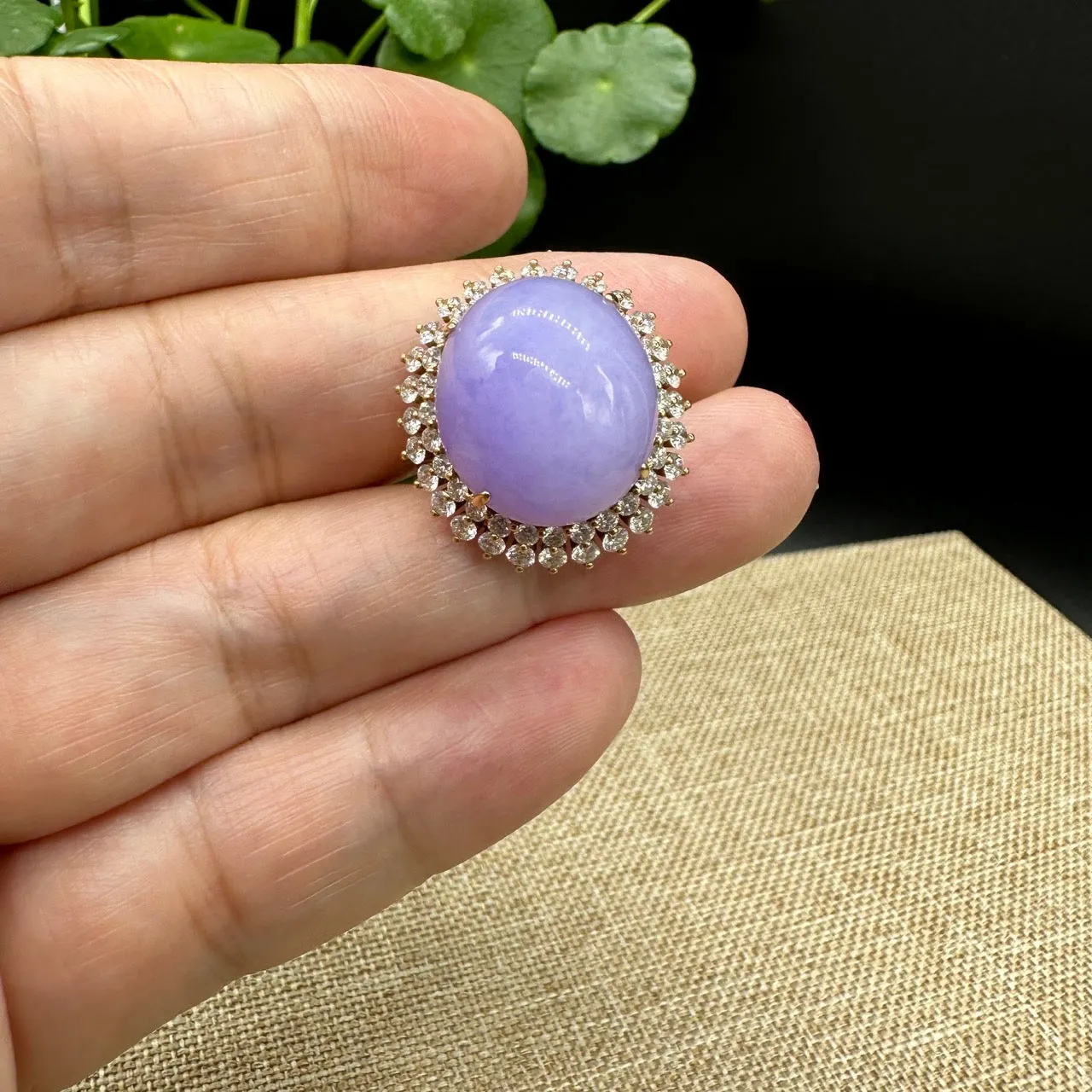 RealJade® Lavender Luxury: The Allure of Jadeite Jade Rings