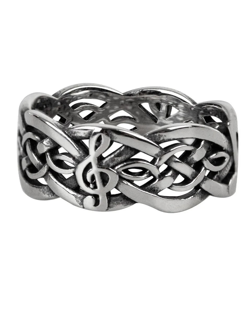 RING CELTIC CLEF