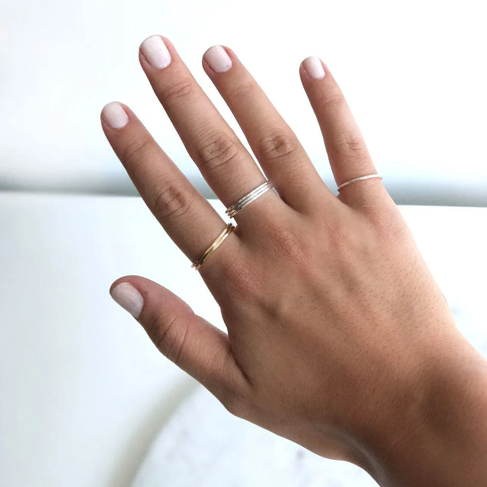 Rose Gold Stacking Ring