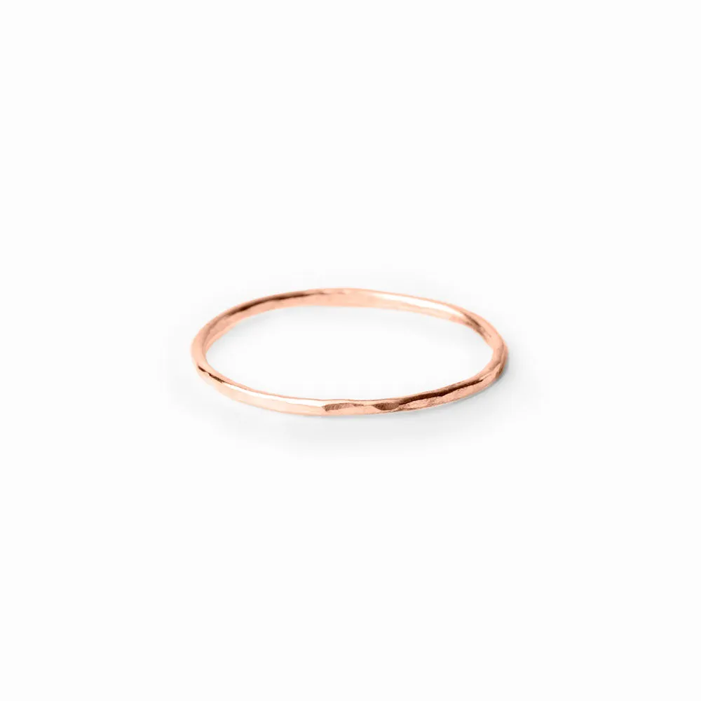 Rose Gold Stacking Ring