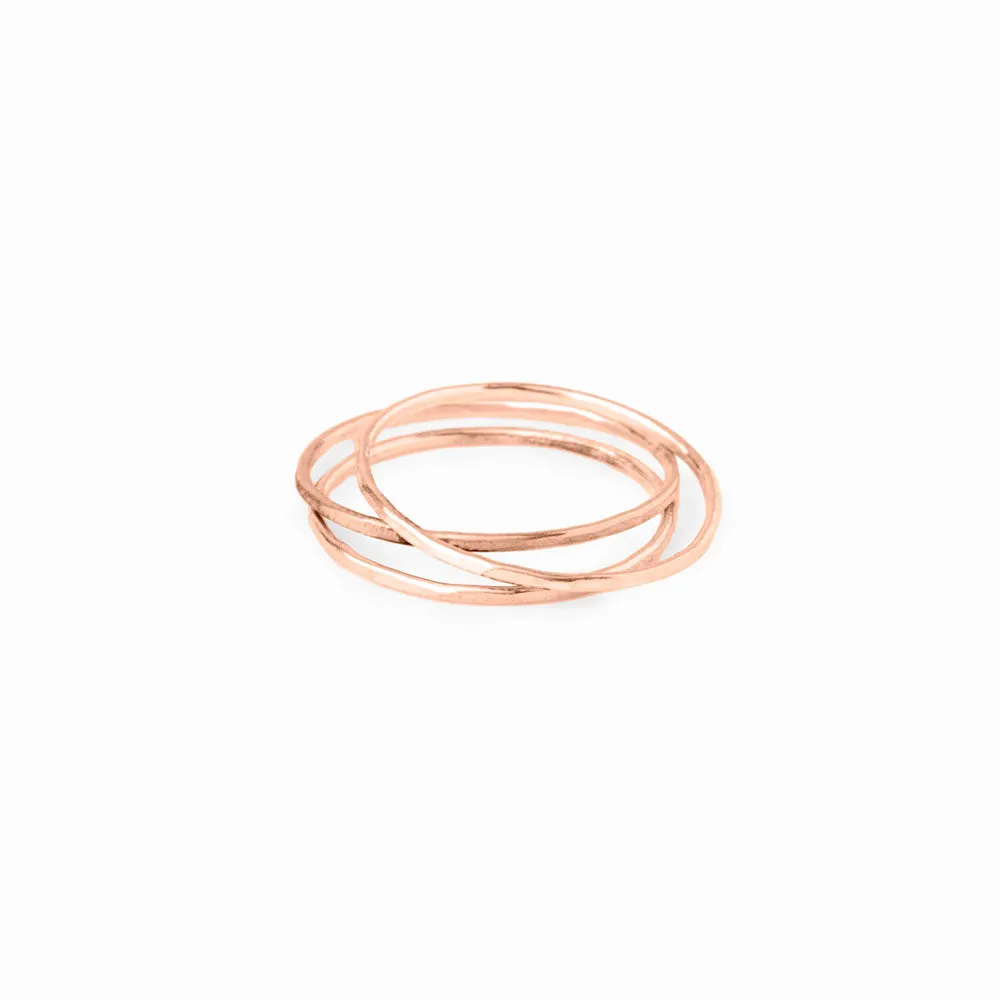 Rose Gold Stacking Ring