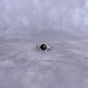 Round Bliss - Black Onyx Ring