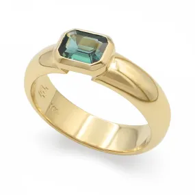 Rowlands Ring • Teal Sapphire