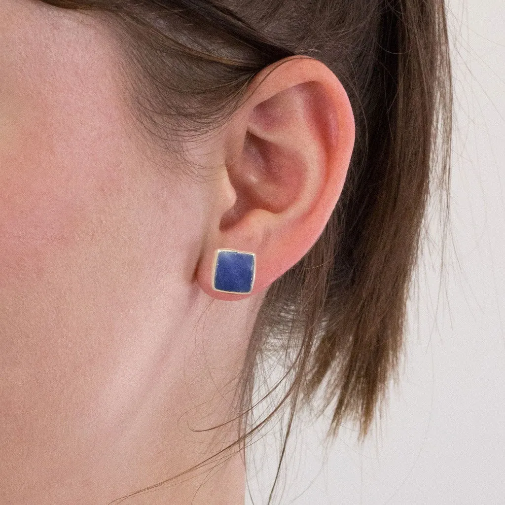 Sapphire Stud Earrings