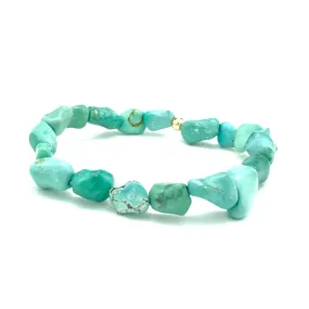 SG Turquoise Nugget bracelet