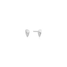 Silver Arrow Stud Earrings