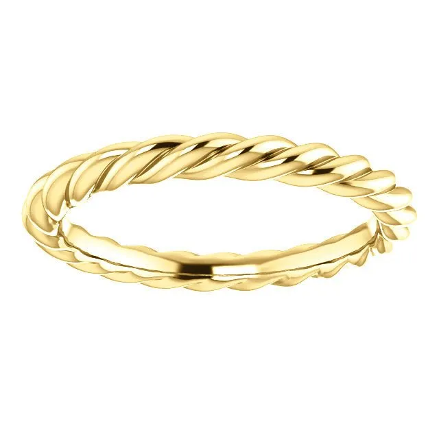 Skinny Rope Ring