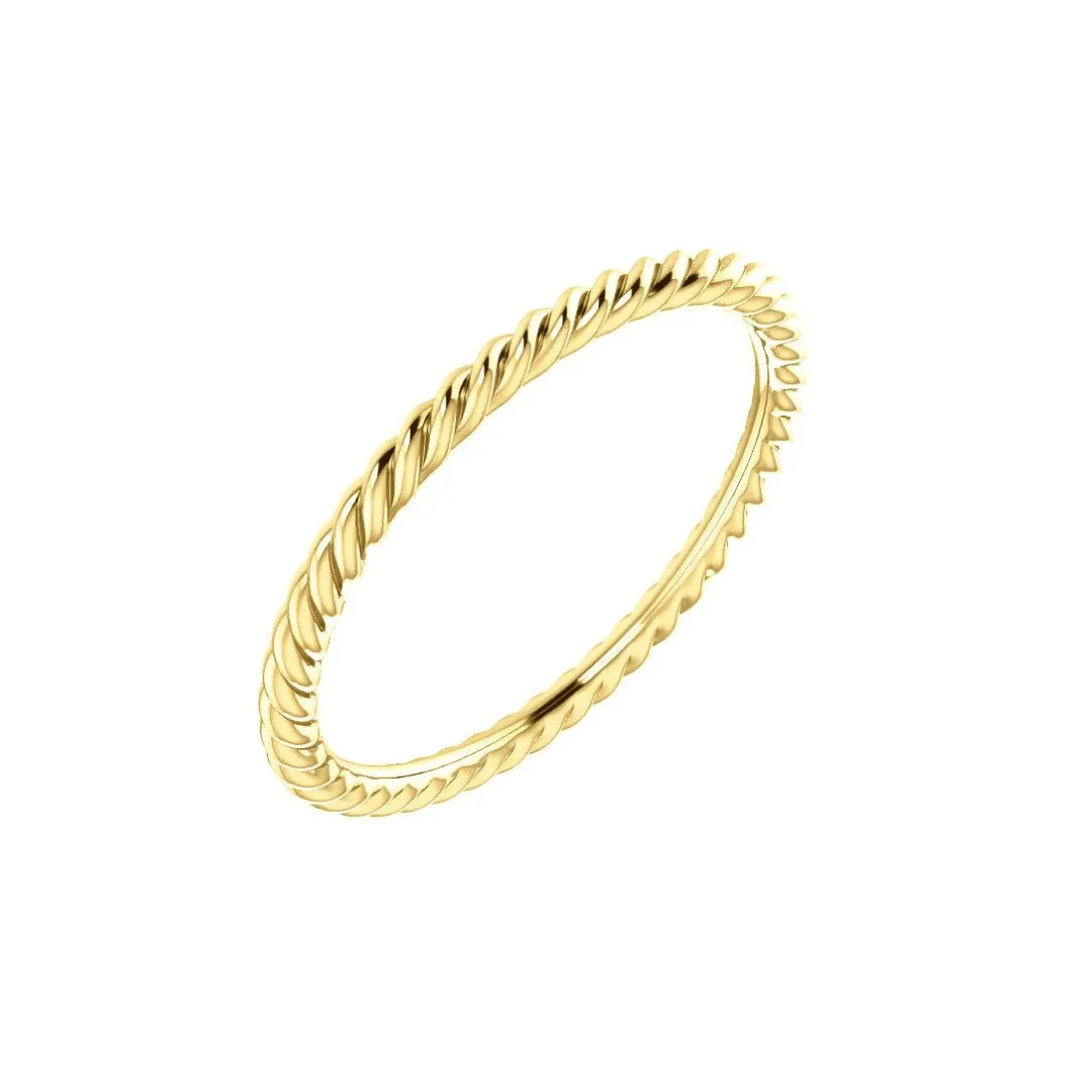 Skinny Rope Ring