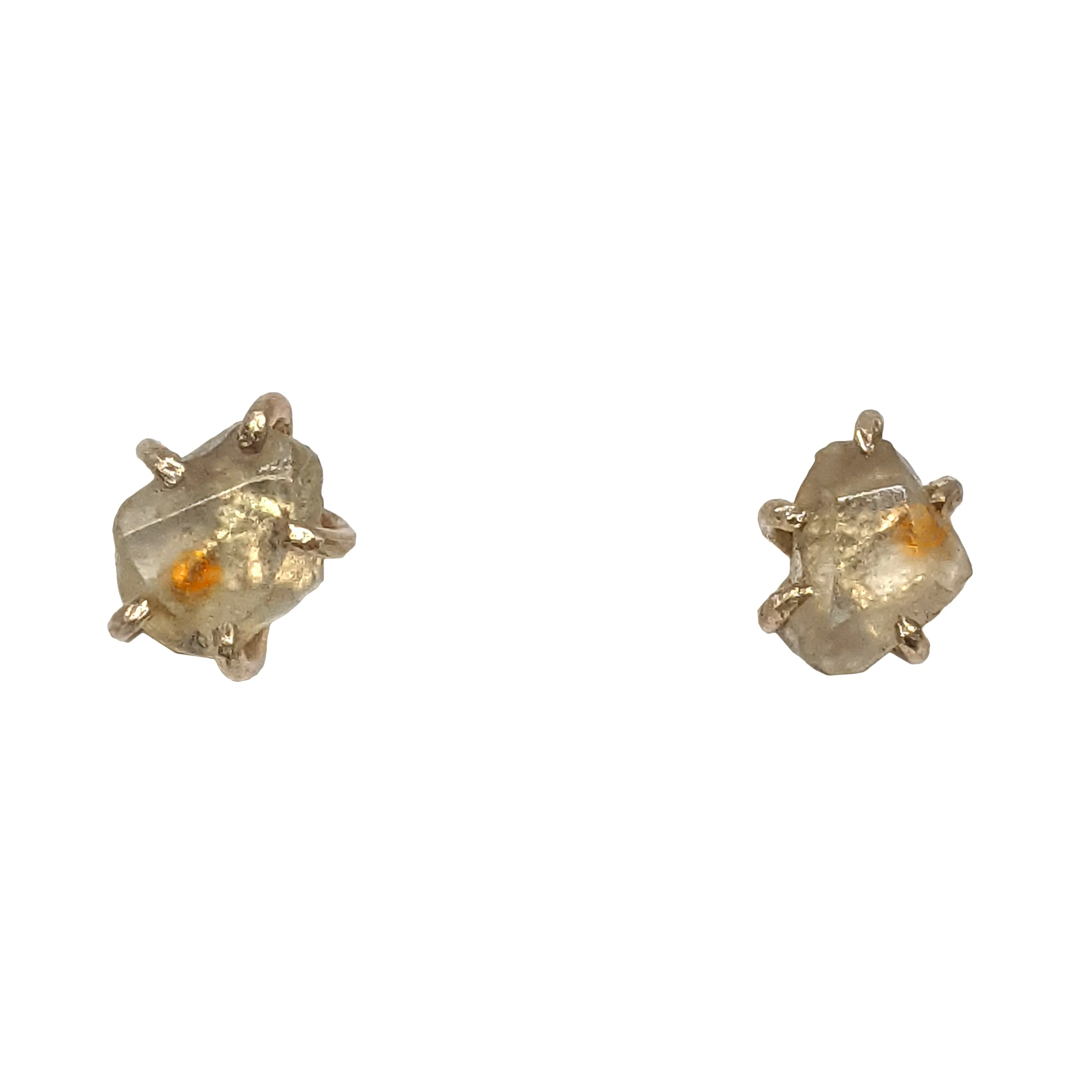 Small White Sapphire Studs Variance Objects