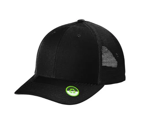 Snapback Trucker Cap with Leather Patch - #404470