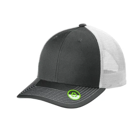 Snapback Trucker Cap with Leather Patch - #404470