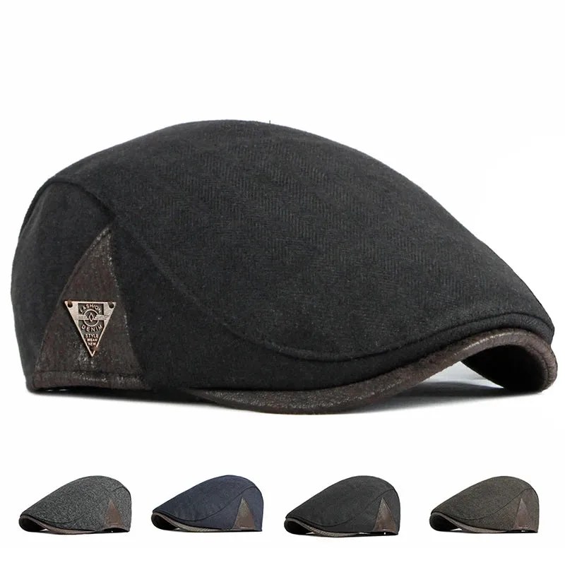 Stylish Cotton Flat Cap