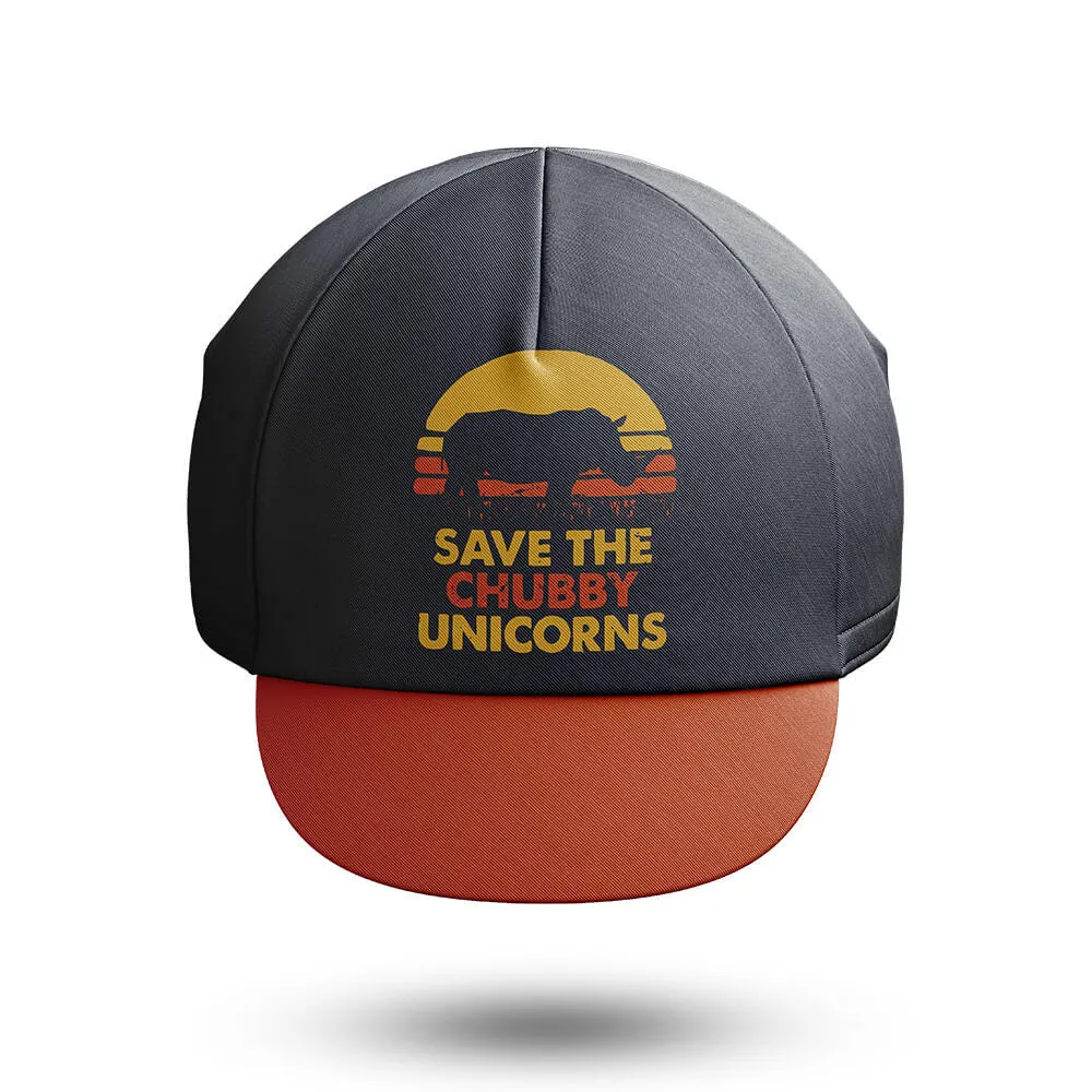 The Chubby Unicorns Cycling Cap