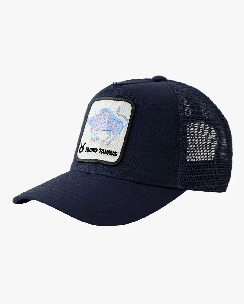 The Hat Depot - Cotton Mesh Back Zodiac Snapback Trucker Cap