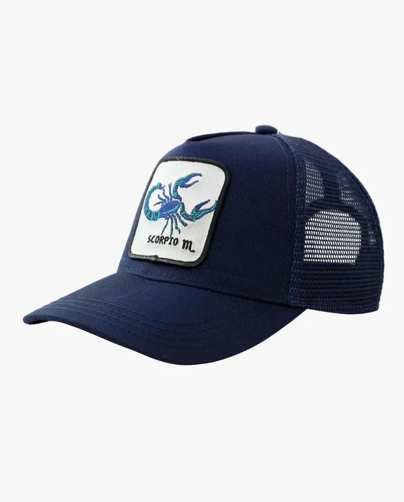 The Hat Depot - Cotton Mesh Back Zodiac Snapback Trucker Cap