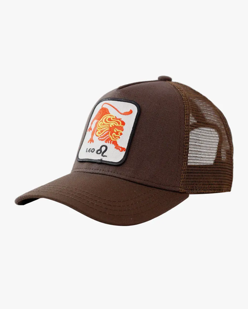 The Hat Depot - Cotton Mesh Back Zodiac Snapback Trucker Cap