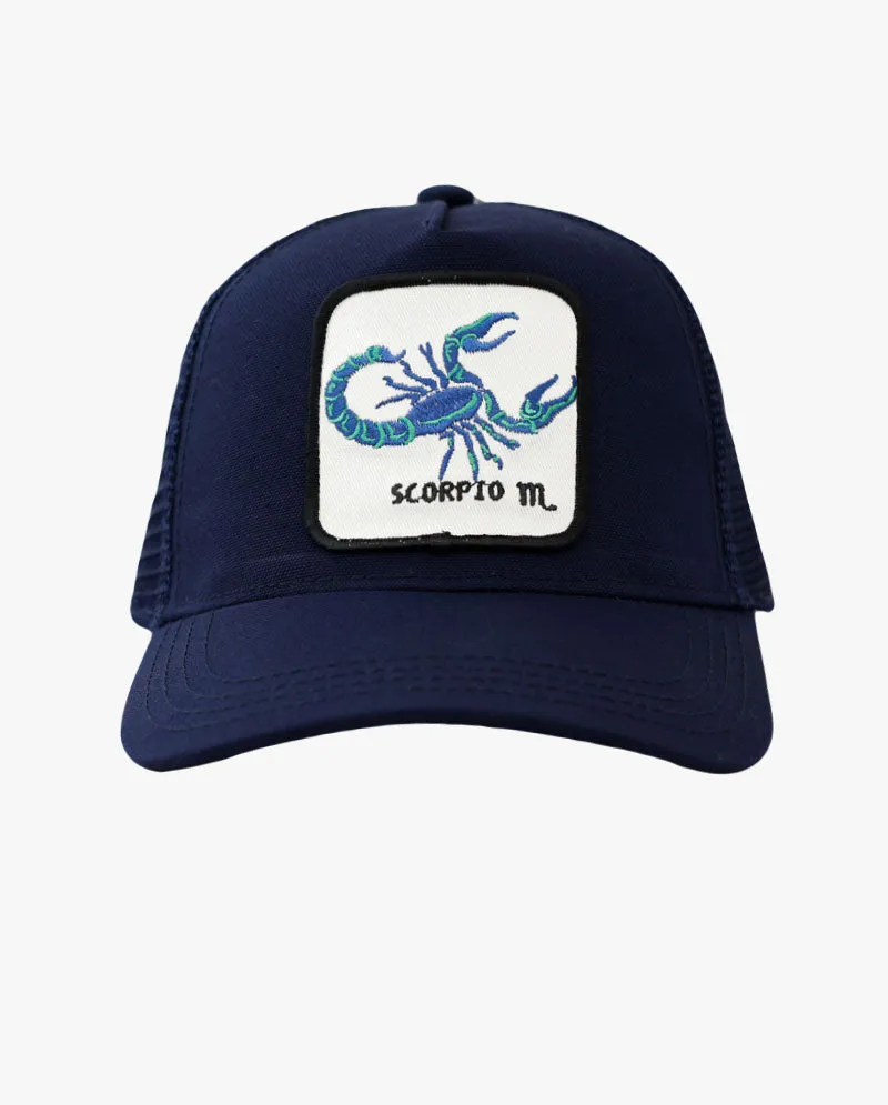 The Hat Depot - Cotton Mesh Back Zodiac Snapback Trucker Cap