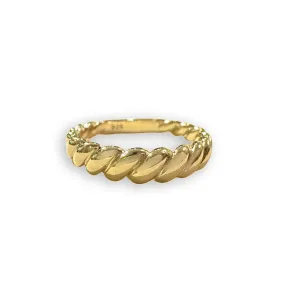 Thin Croissant Ring