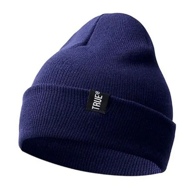 True Skullies Casual Warm Knitted Winter Beanie