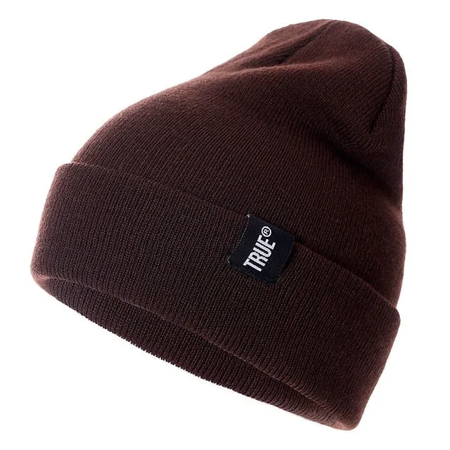 True Skullies Casual Warm Knitted Winter Beanie