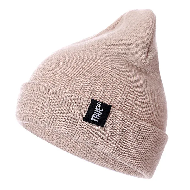 True Skullies Casual Warm Knitted Winter Beanie