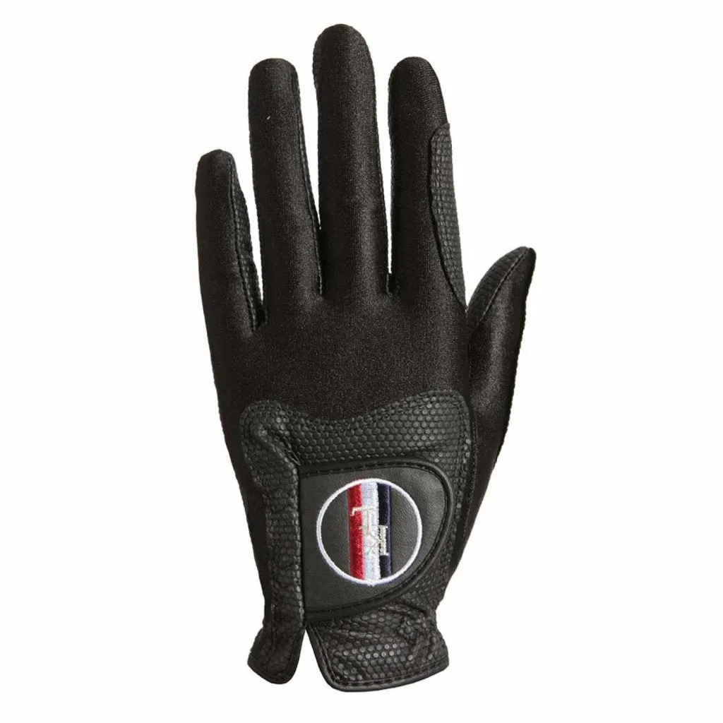 Unisex Black Kingsland Classic Horse Riding Gloves