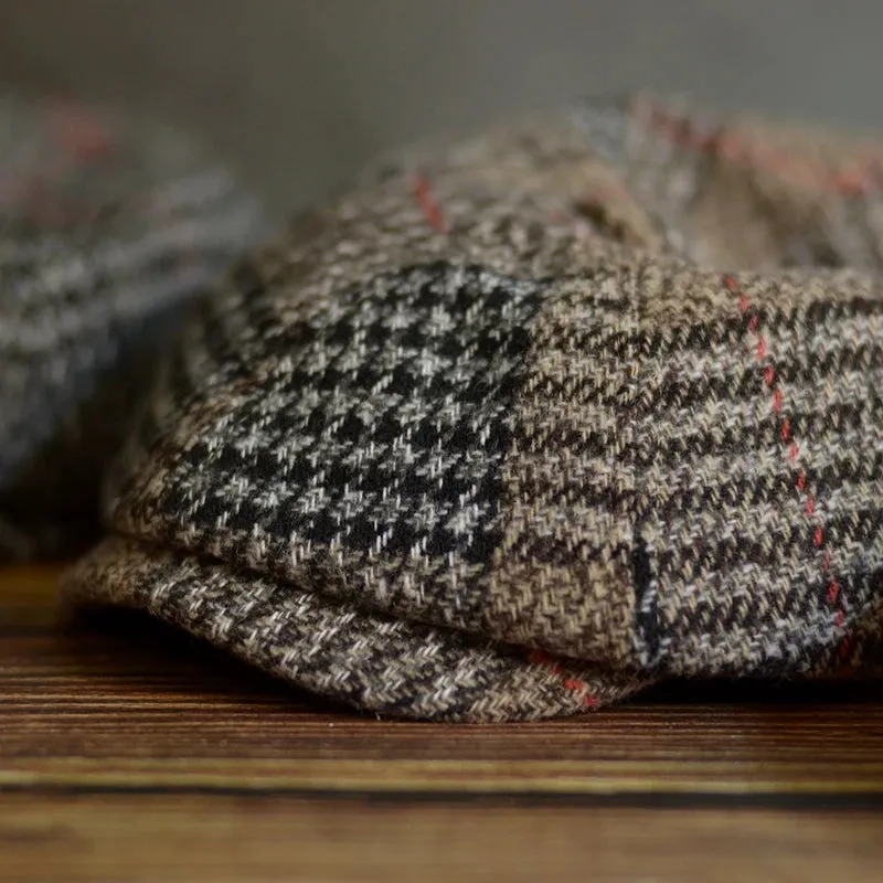 UNISEX Wool Blend Newsboy Cap