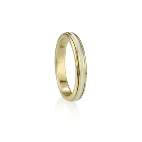 Virtue Yellow Gold Fidget Ring