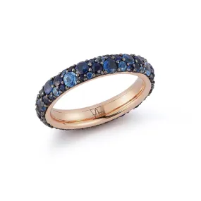 Walters Faith 'OC X WF' Blue Sapphire Band Ring