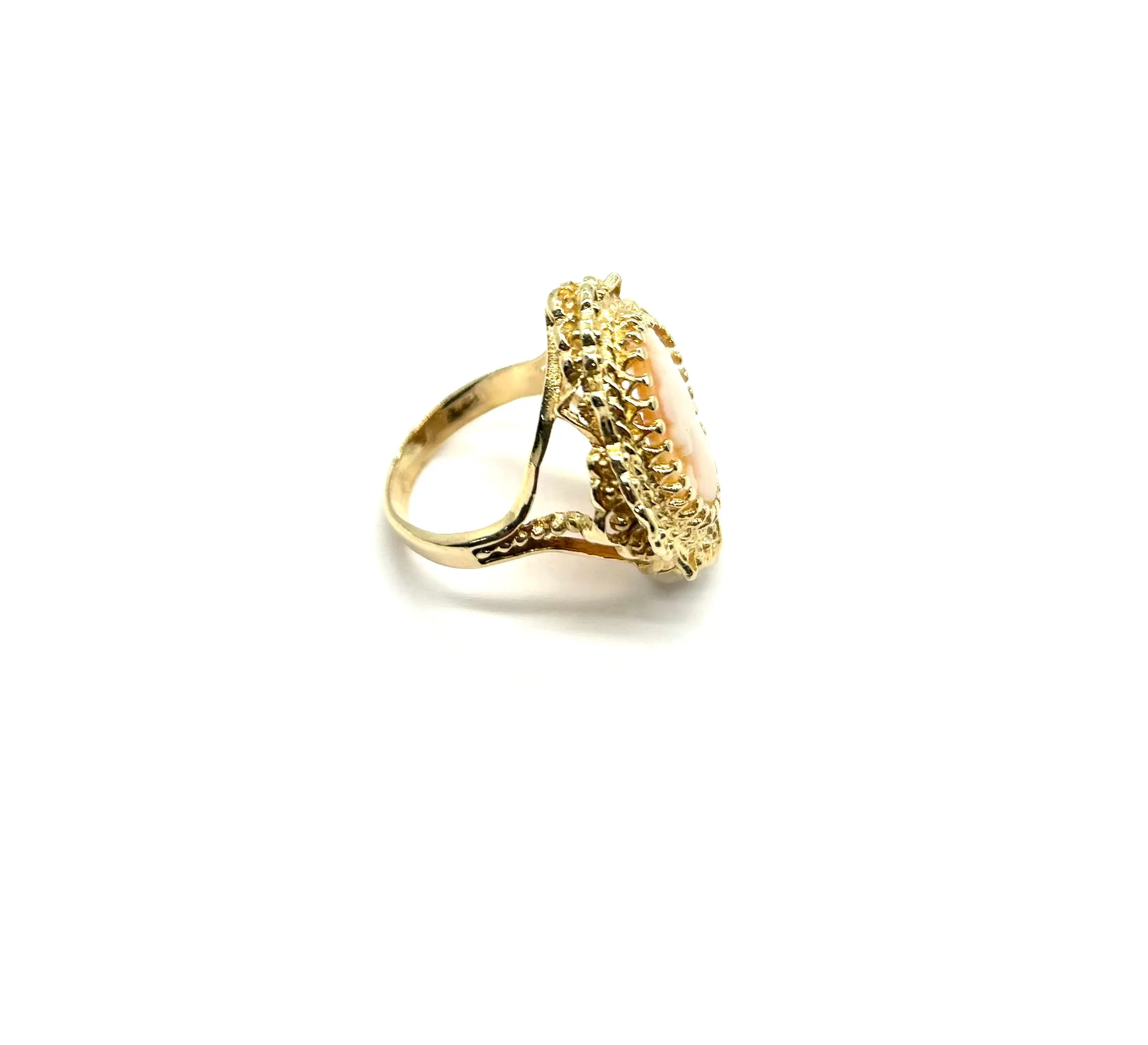 Women’s 14k Yellow Gold Cameo Ring