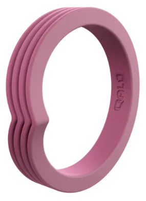 Women's Stackable Peak Silicone Ring