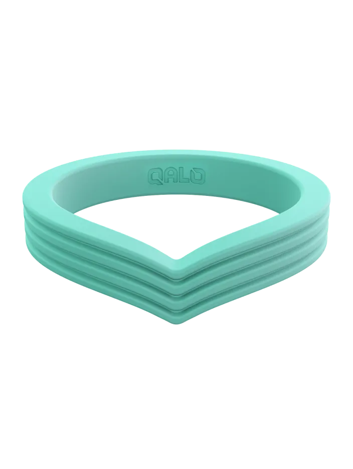 Women's Stackable Peak Silicone Ring