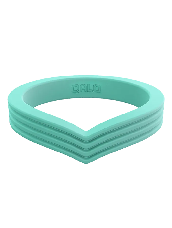 Women's Stackable Peak Silicone Ring