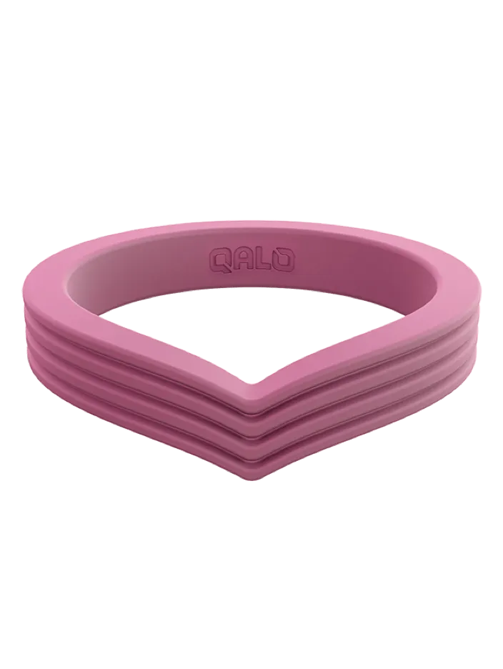 Women's Stackable Peak Silicone Ring