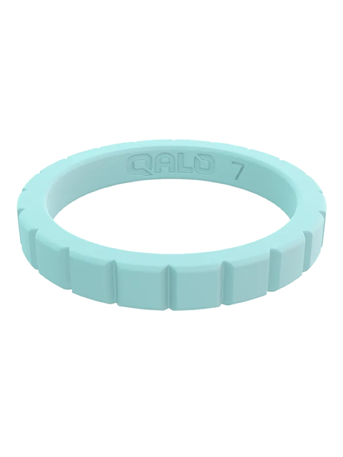 Women's Stackable Step Silicone Ring