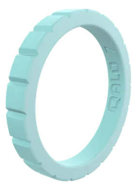 Women's Stackable Step Silicone Ring