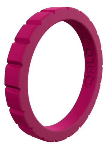 Women's Stackable Step Silicone Ring