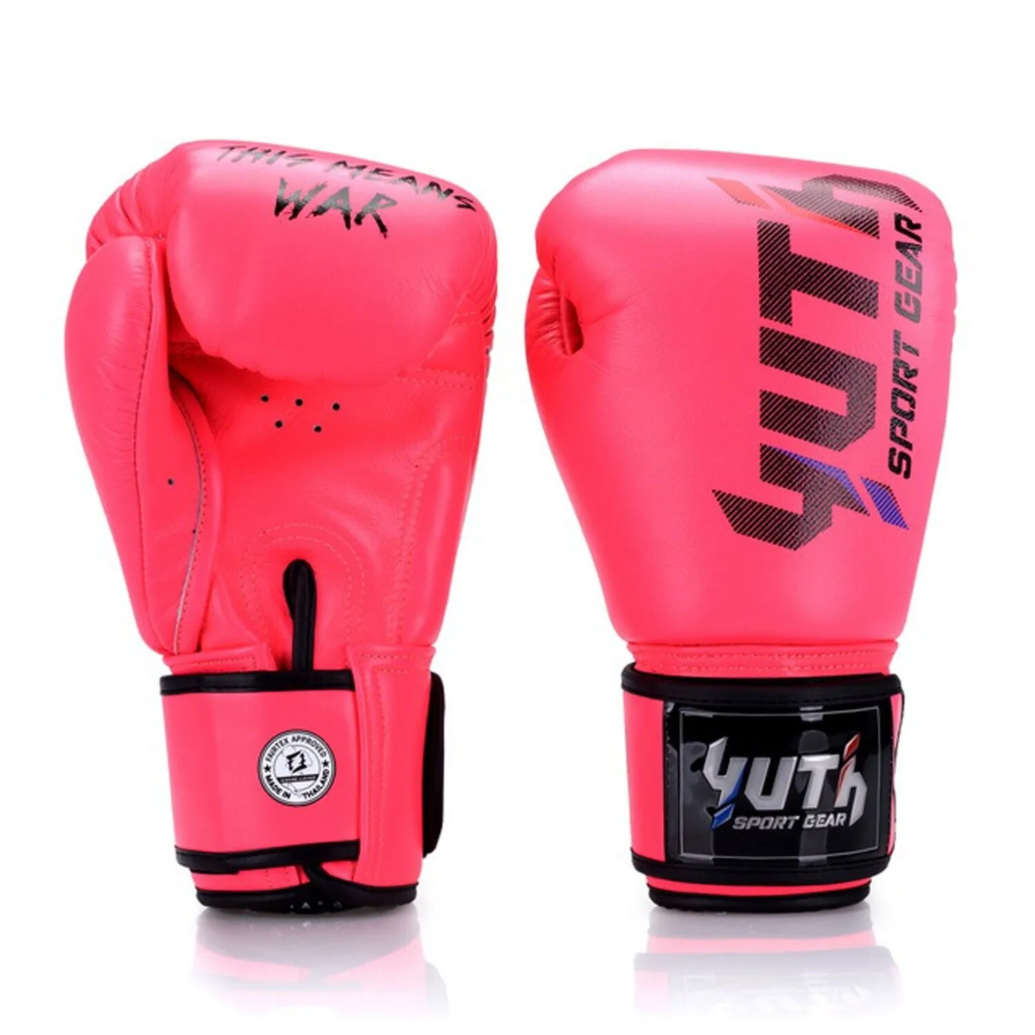 Yuth Sport Leather Muay Thai Boxing Gloves Adult