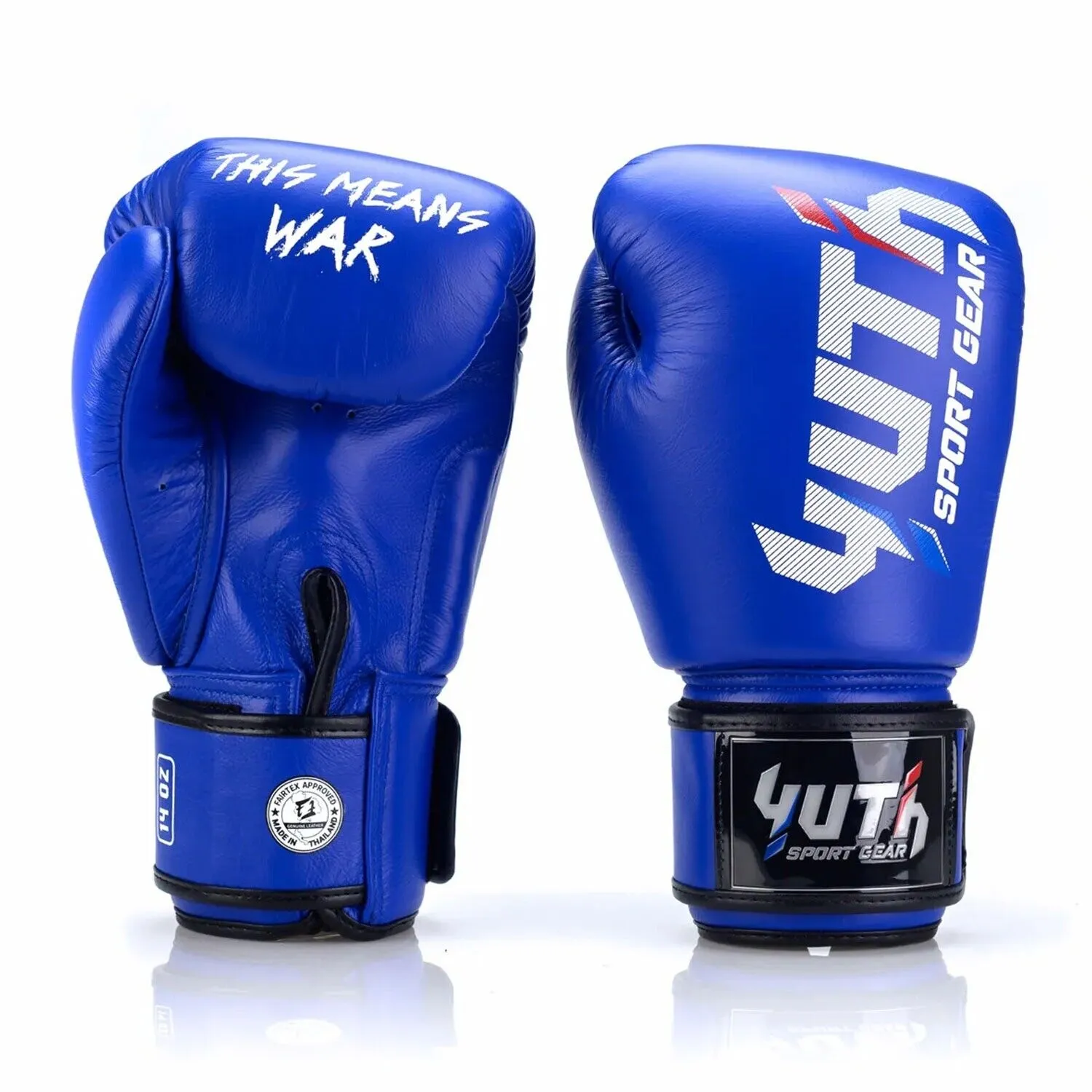 Yuth Sport Leather Muay Thai Boxing Gloves Adult